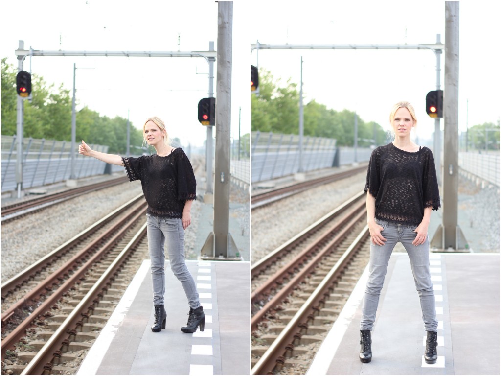 new look shit black skinny jeans train station