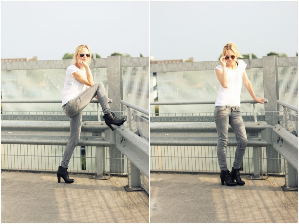 Lolita hakken shoes skinny jeans ray ban