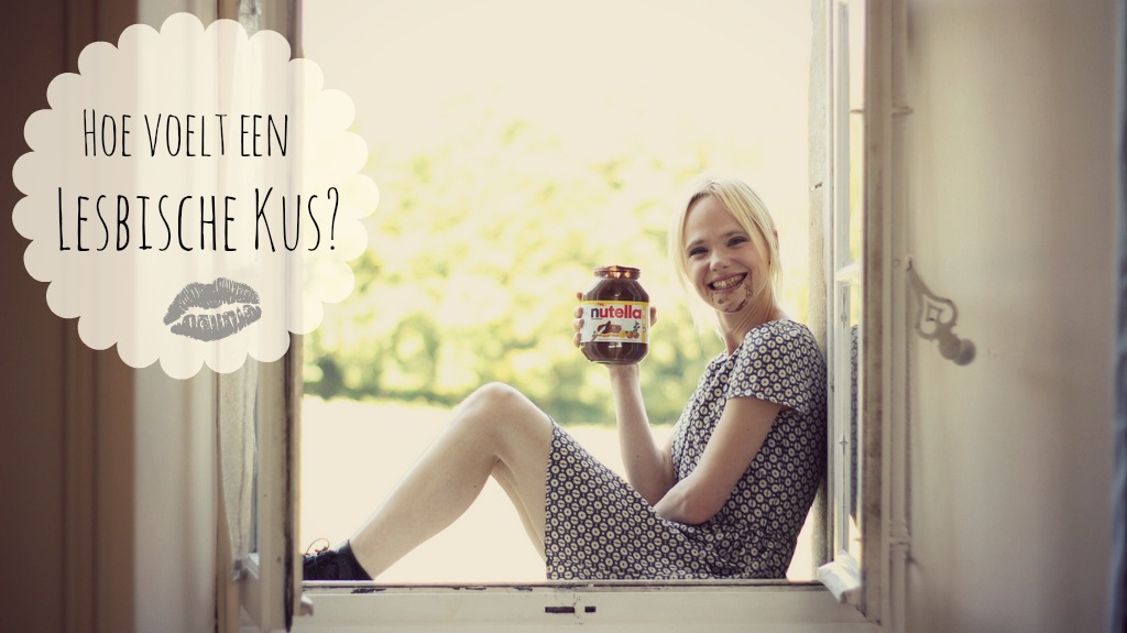 lesbische kus nutella