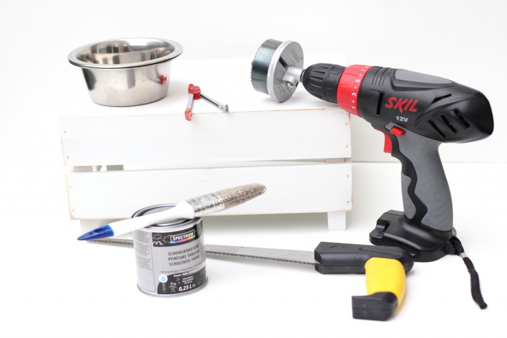 DIY honden voerbak