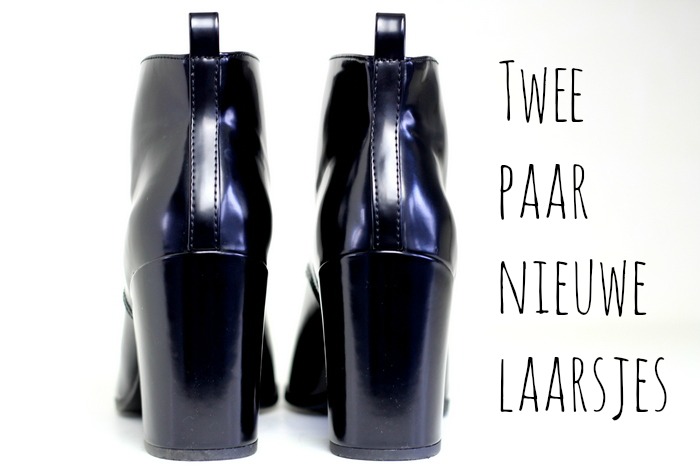 2 paar nieuwe laarsjes