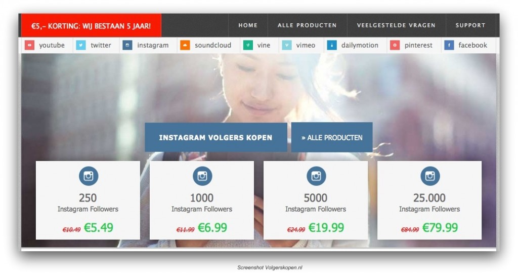 instagram volgers kopen