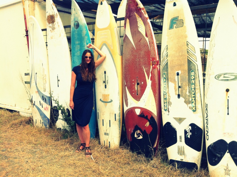 surfplank vrouw joyce everink