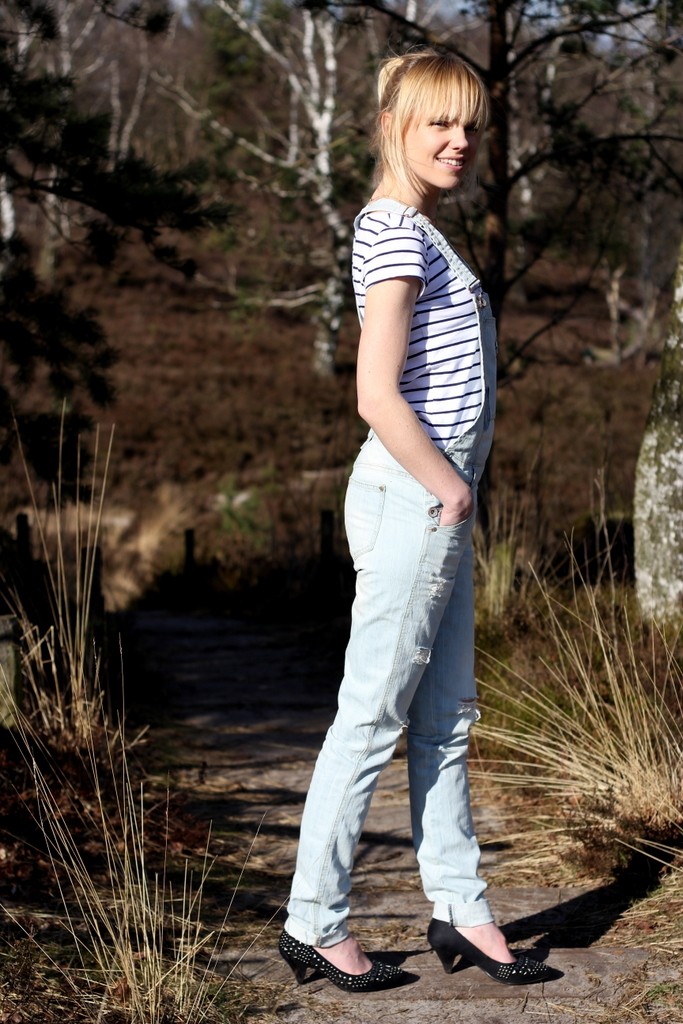 Tuinbroek de sting dungaree lesbi