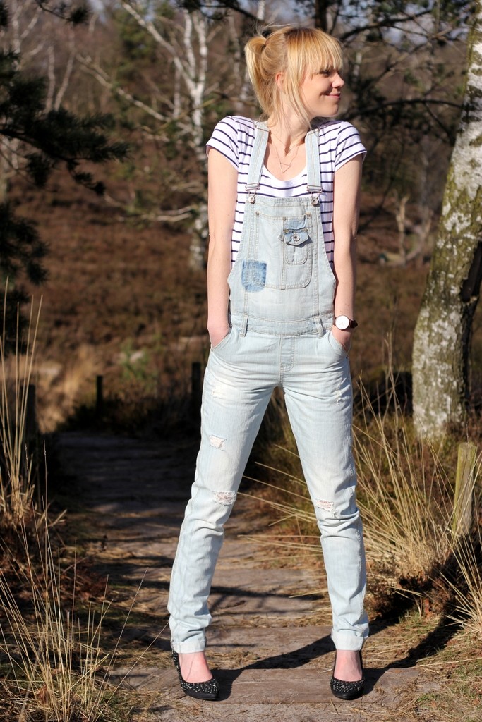 Tuinbroek de sting dungaree lesbi