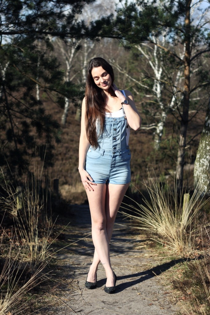 Tuinbroek de sting dungaree lesbi