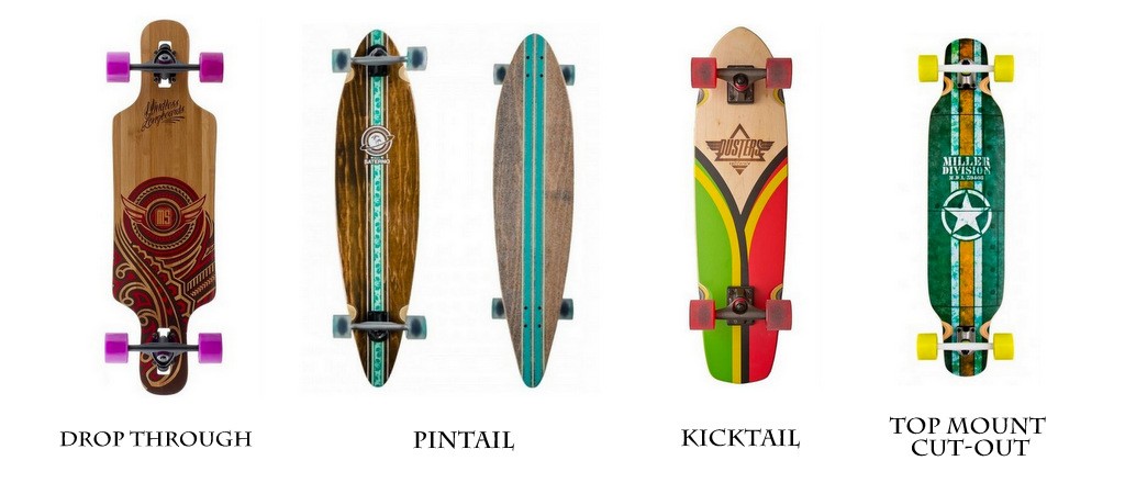 hoe moet je longboarden soorten