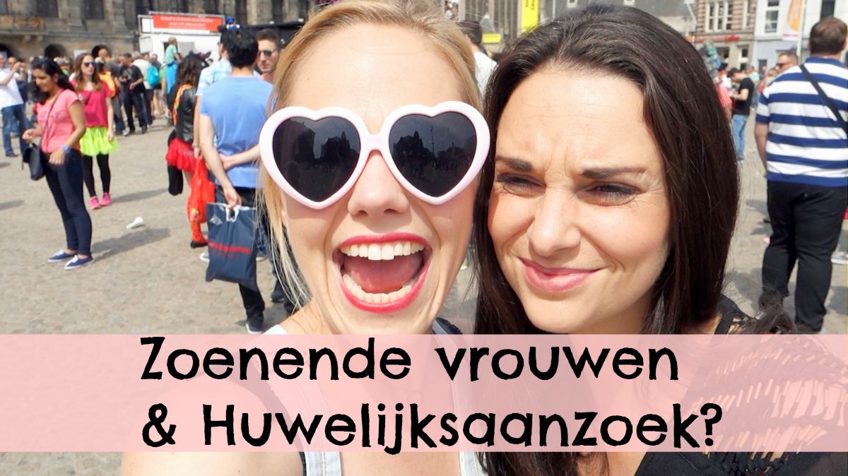 zoenende vrouwen huweliijksaanzoek