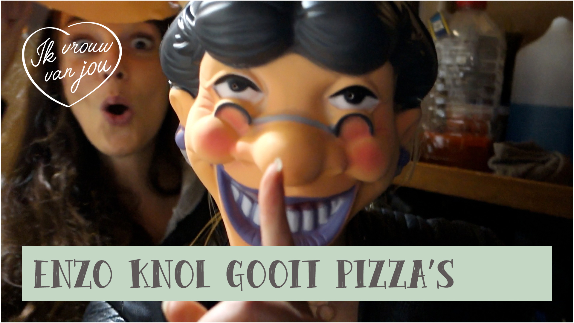 enzo knol gooit pizza's