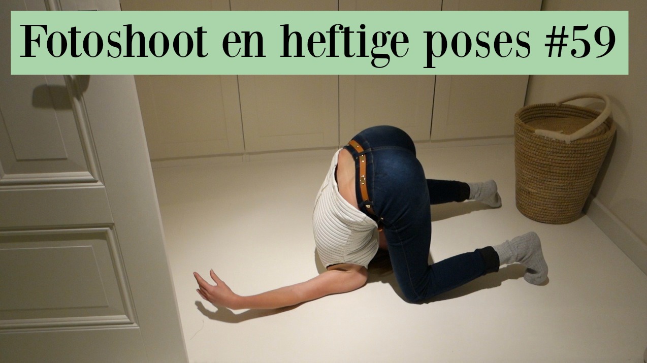 fotoshoot en heftige poses