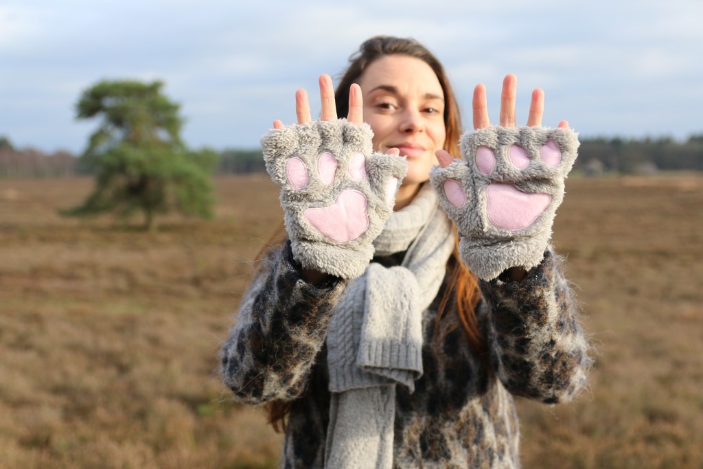 eBay aankopen handschoenen beren poten klauwen grappig