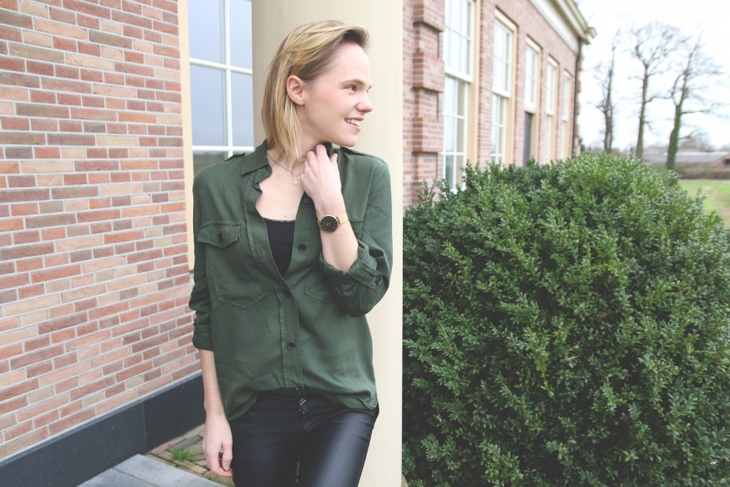 mooi groen groene kleding Cluse horloges