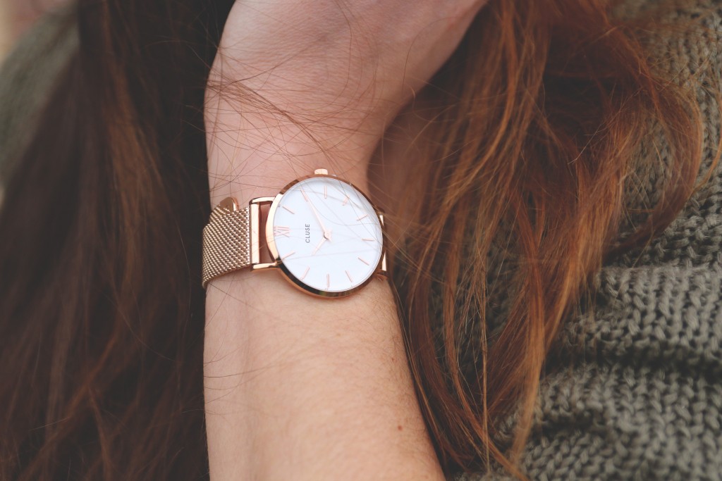 mooi groen groene kleding Cluse horloges