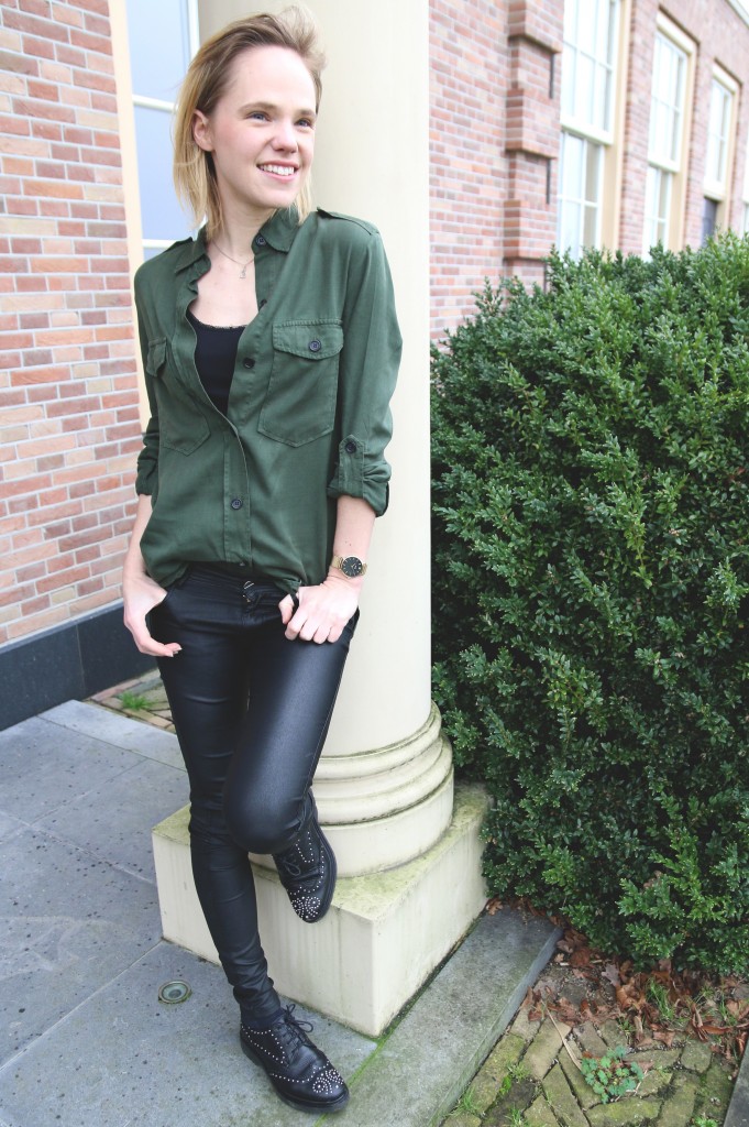 mooi groen groene kleding Cluse horloges