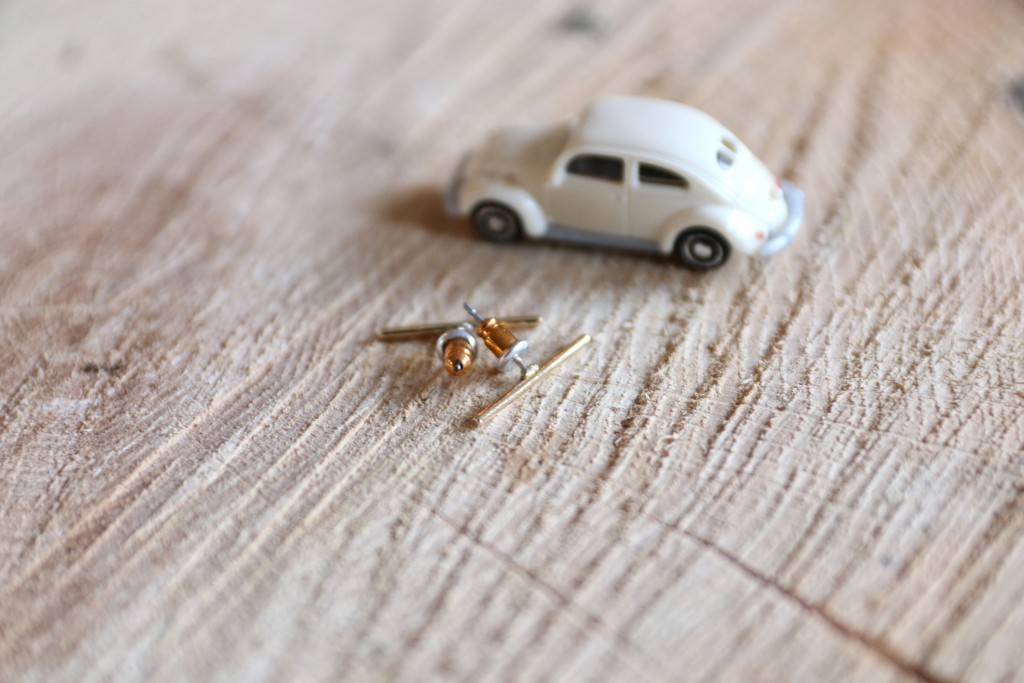 minimalistische oorbellen