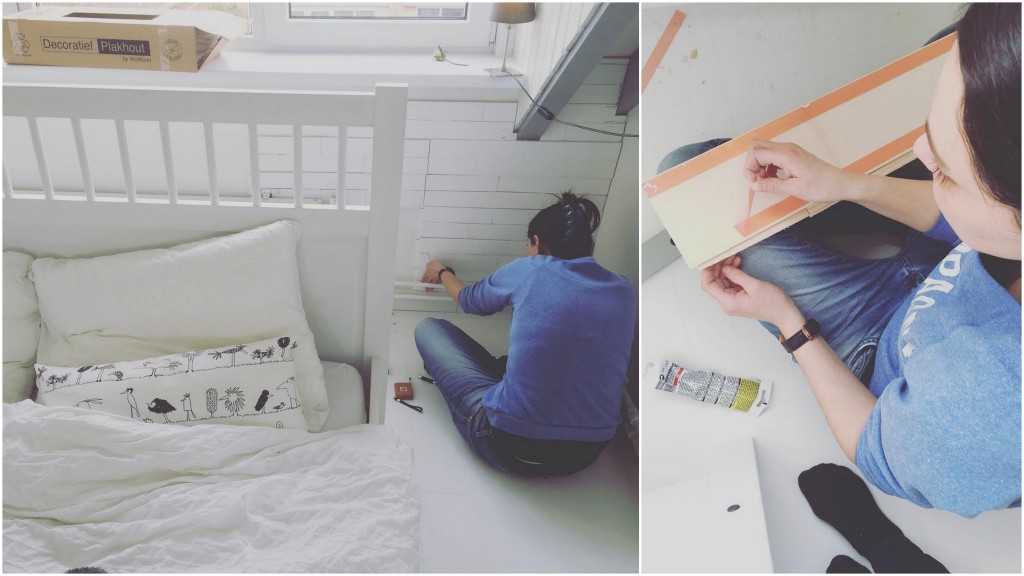 Potje klussen: decoratief plakhout