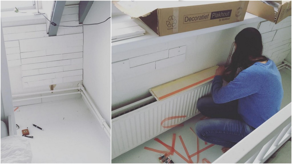 Potje klussen: decoratief plakhout