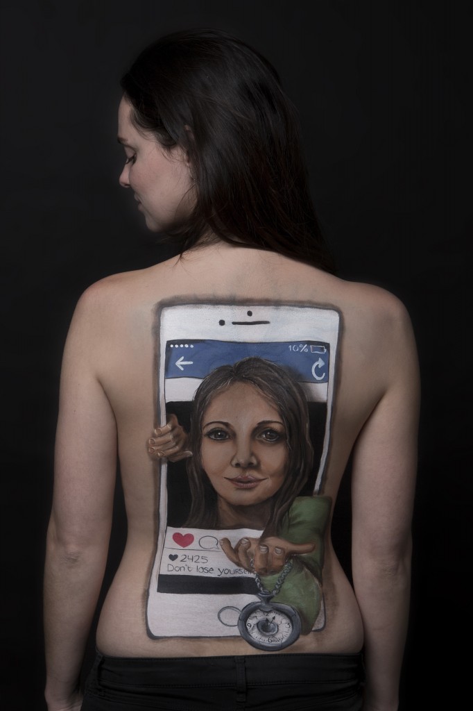 verlies jezelf niet bodypaint