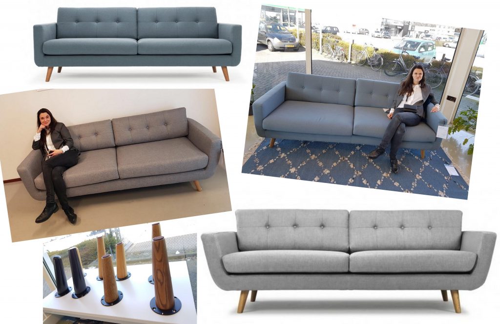 sofa company bank retro vintage vera conrad