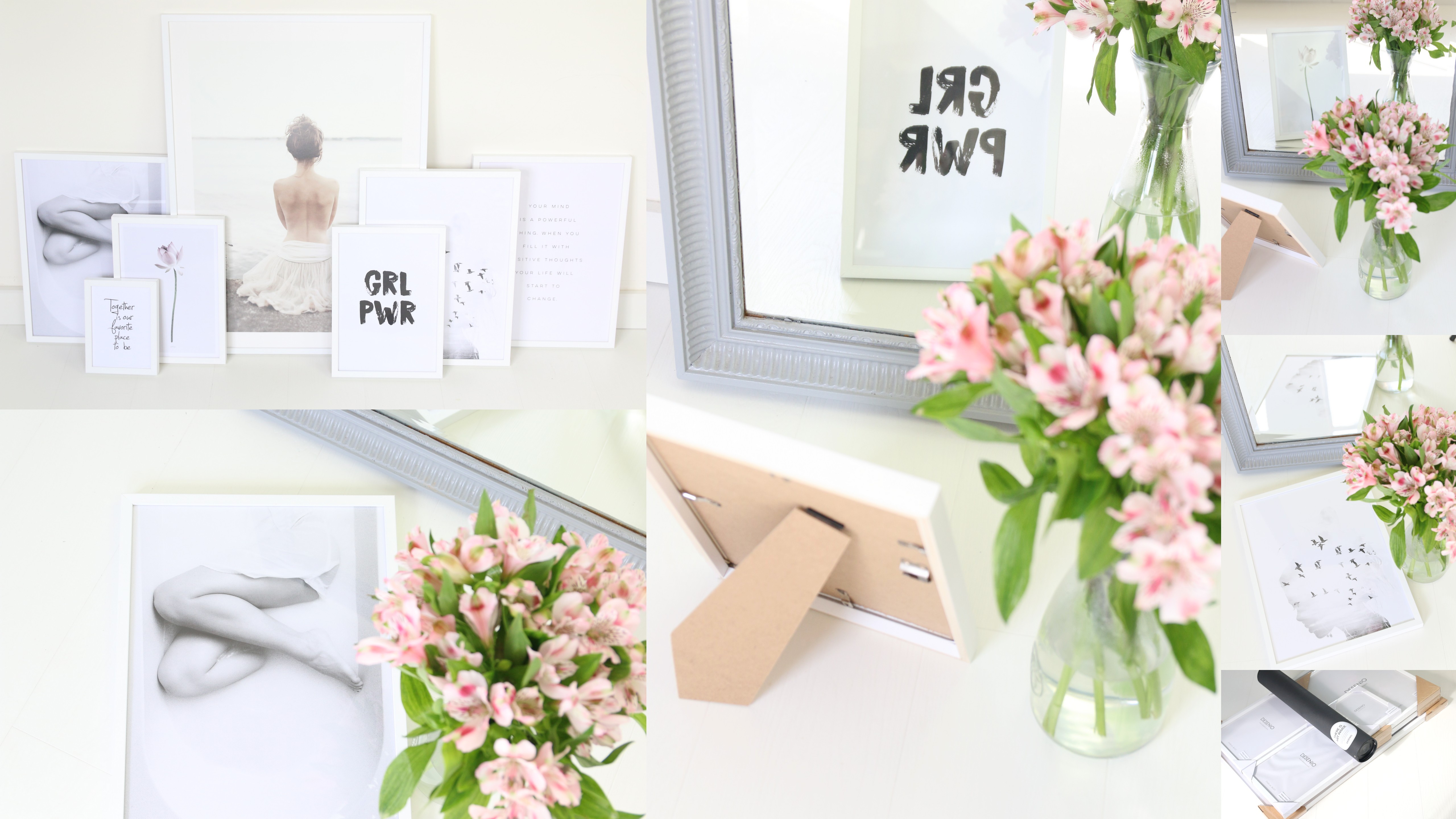 Potje Klussen: Hippe Fotowand en sexy legs in de badkamer