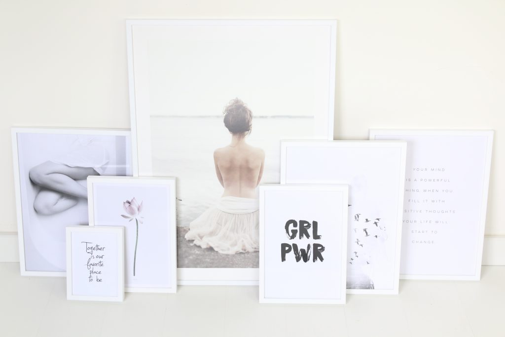 desenio fotolijsten posters puur hoop girlpower bloot naakt