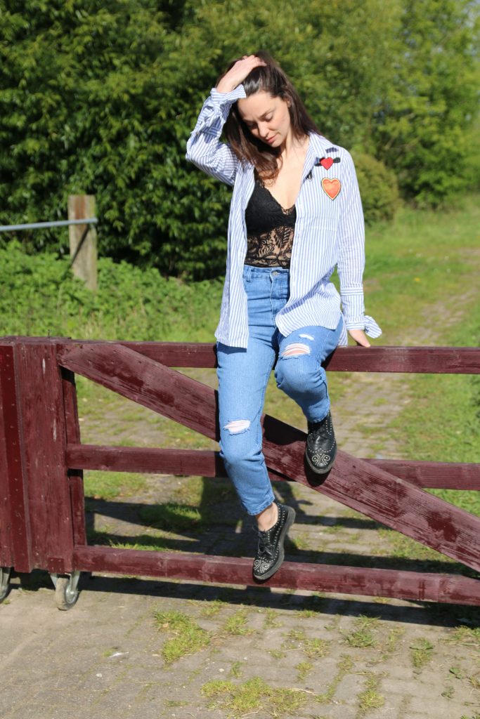 Yankees Style, strikken & Friends not Food romwe