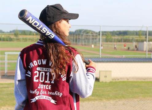 Baseball jack van Ik Vrouw van Jou