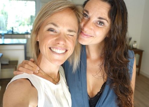 heftig bruin lang haar brug gesprongen weekvlog