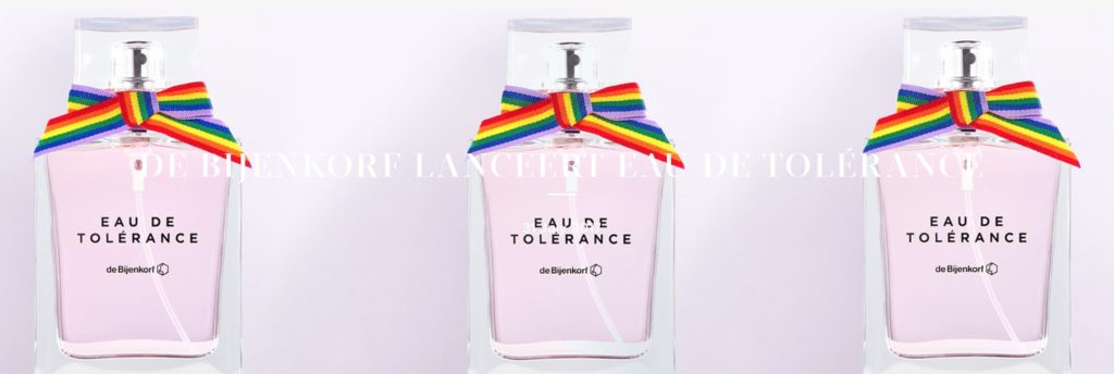 De Bijenkorf lanceert Eau de Tolérance Parfum