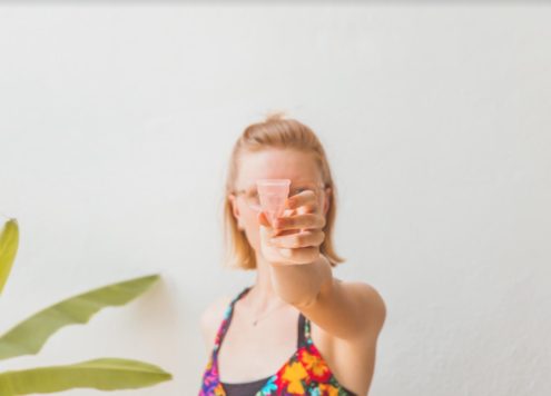 Ik ga op reis en neem mee menstruatiecup