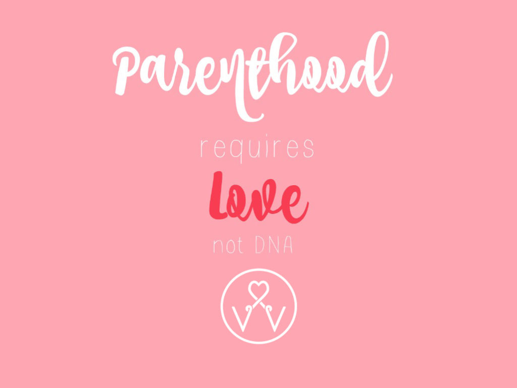 Niet DNA, maar liefde maakt je familie