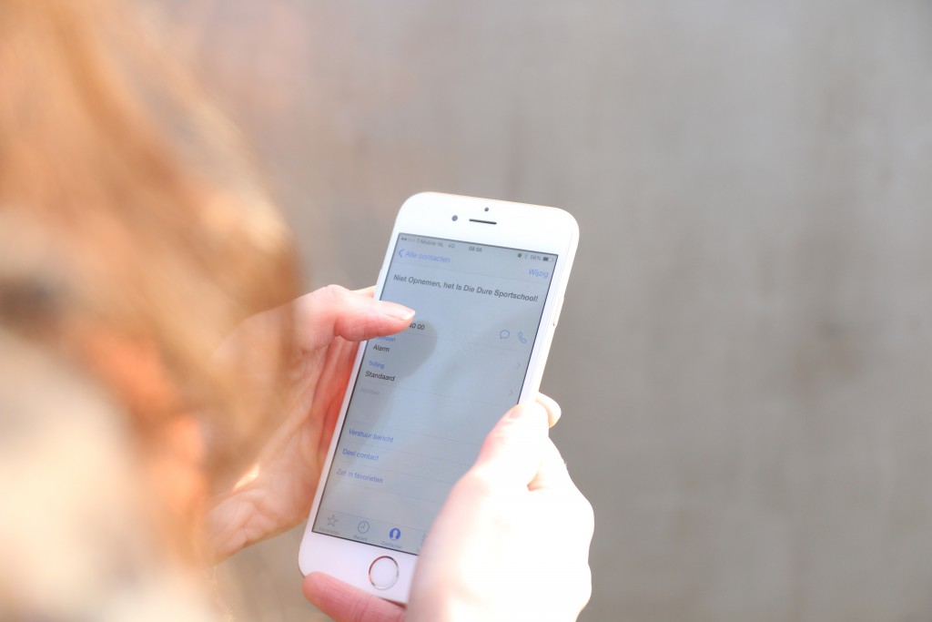 Wat mensen met bel angst herkennen