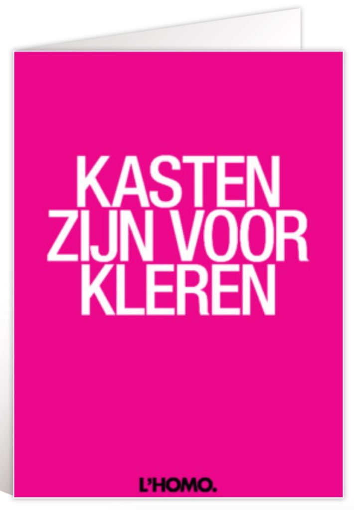 coming out kaarten