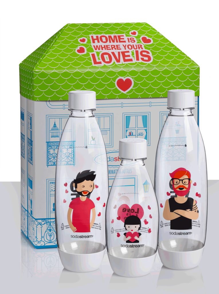 Love is Love limited edition flessenset sodastream