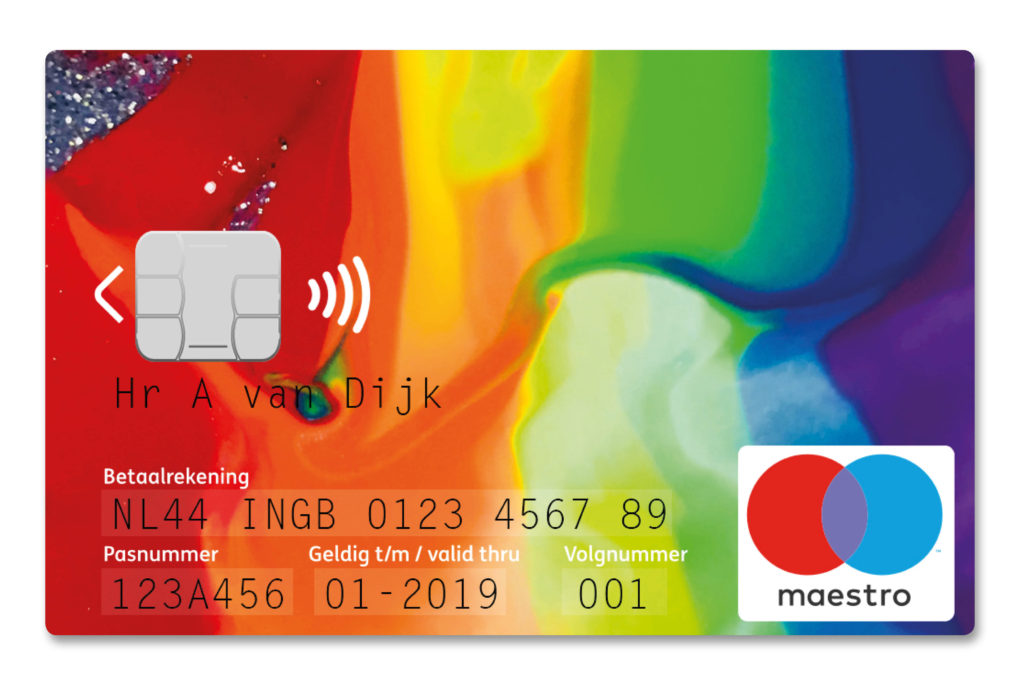 ING lanceert Regenboog betaalpas tijdens Pride Amsterdam