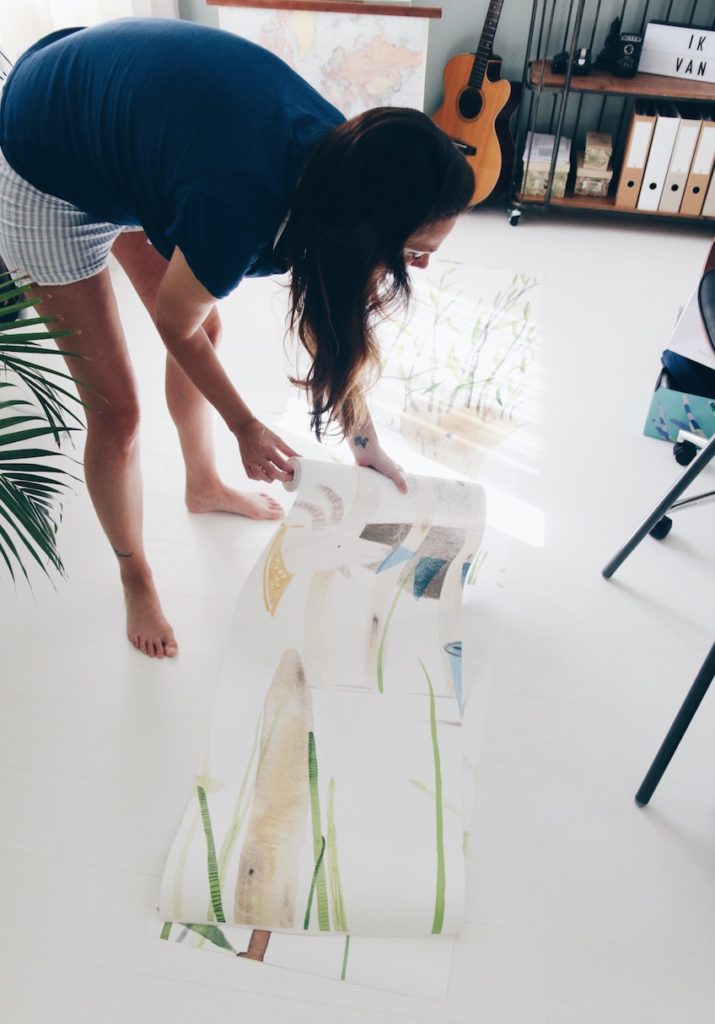 Behang voor de babykamer of kinderkamer eijffinger