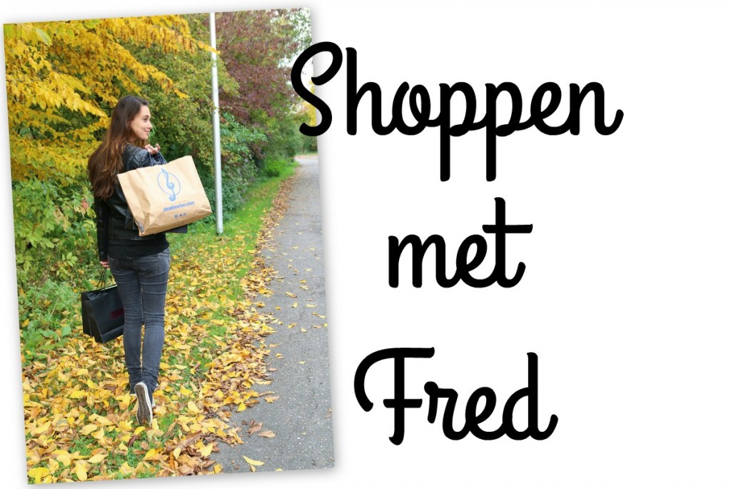 shoppen met fred van leer