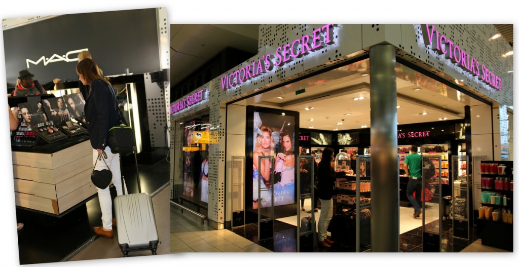 Tot onze verbazing was er ook een toffe Mac store en Victoria's Secret winkel. Erg leuk om even rond te neuzen.