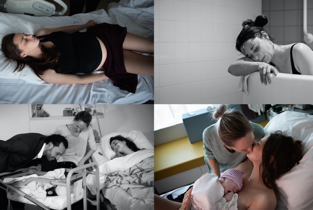 De bevalling en eerste ontmoeting