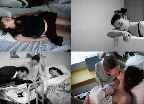 De bevalling en eerste ontmoeting