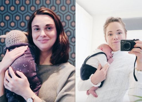 chaotische leven met een baby