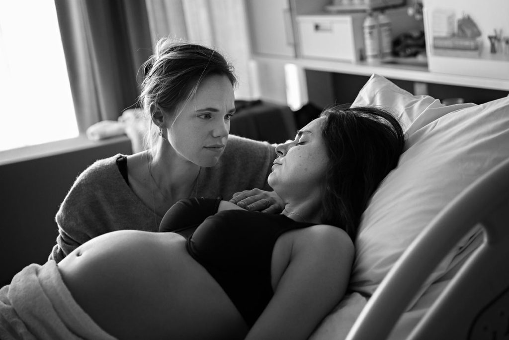 Een geboortefotograaf en ons bevallingsverhaal