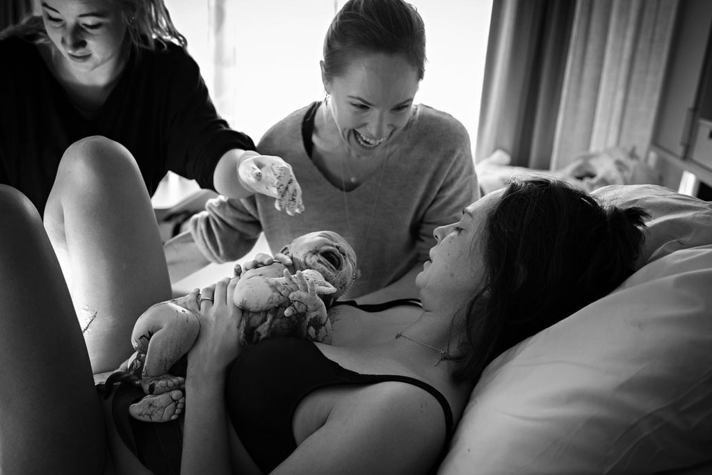 Een geboortefotograaf en ons bevallingsverhaal