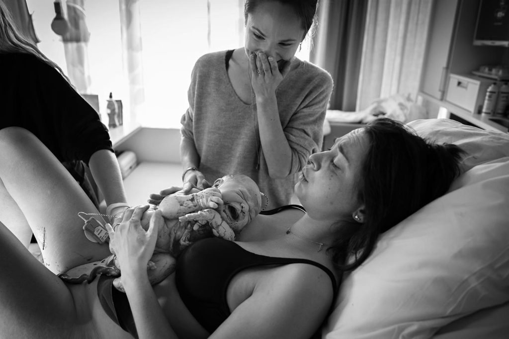Een geboortefotograaf en ons bevallingsverhaal