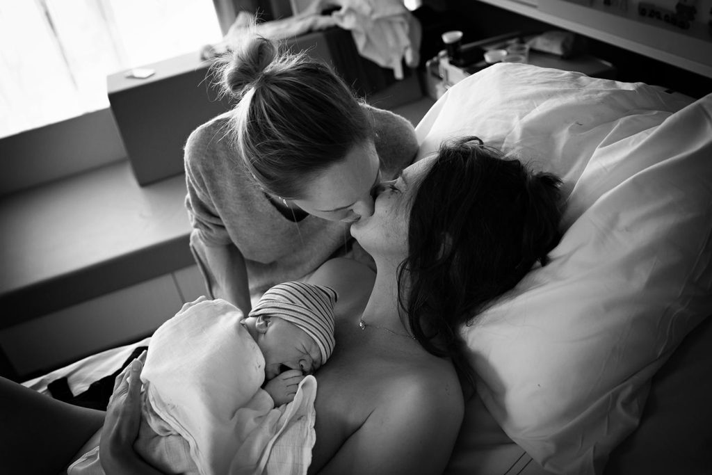 Een geboortefotograaf en ons bevallingsverhaal