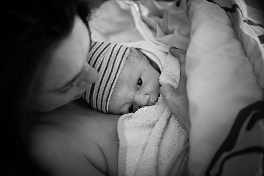 Een geboortefotograaf en ons bevallingsverhaal