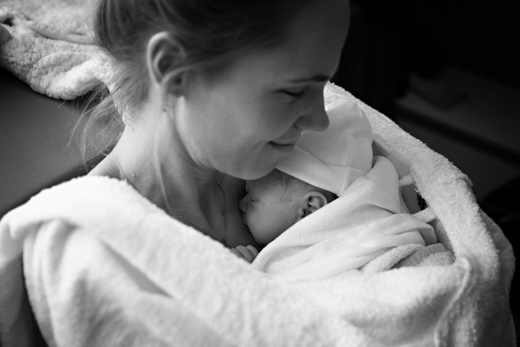 Een geboortefotograaf en ons bevallingsverhaal