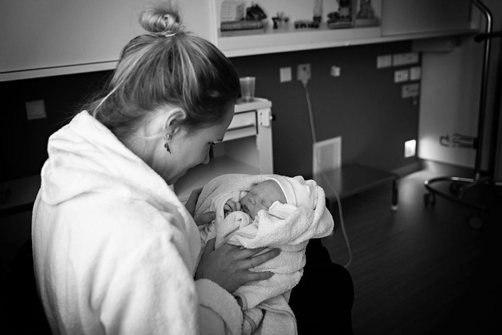 Een geboortefotograaf en ons bevallingsverhaal