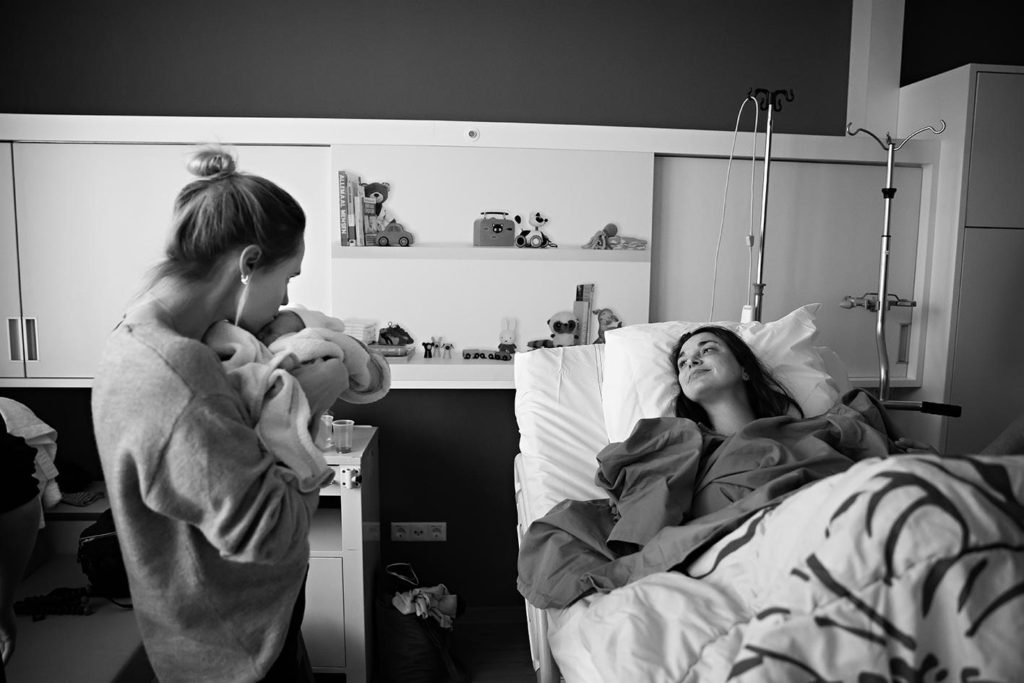 Een geboortefotograaf en ons bevallingsverhaal