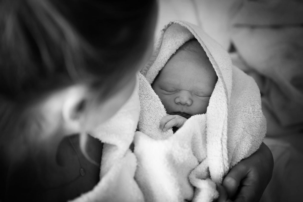 Een geboortefotograaf en ons bevallingsverhaal